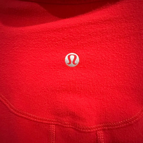 Lululemon Run Your Heart Out Pullover Size 6 Color Currant - Picture 11 of 13